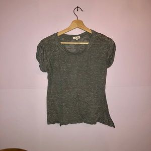 Semi sheer charcoal tshirt